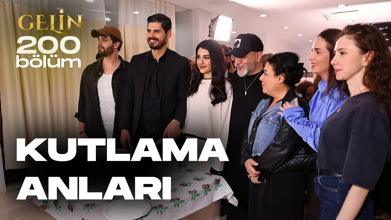 200 Bölüm Sayısız Anı Setten Renkli Kutlama Görüntüleri