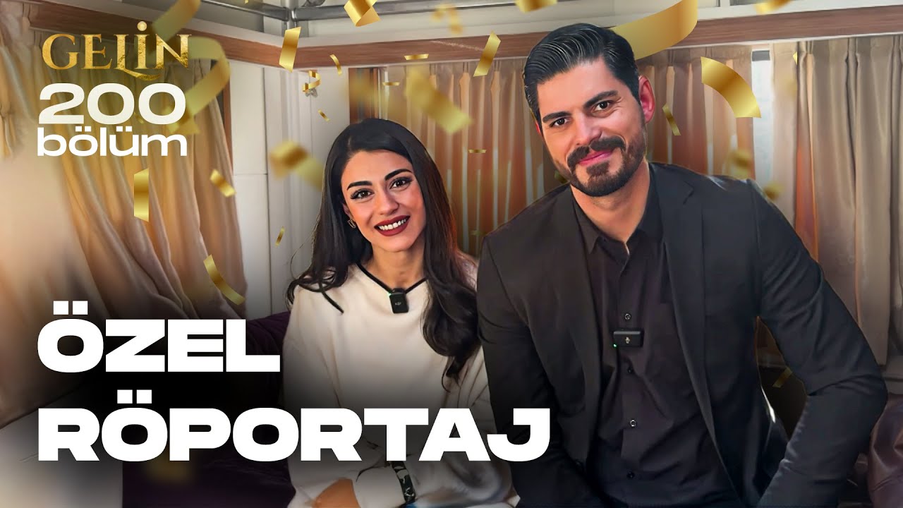 Cenay Türksever & Talya Çelebi | Gelin Dizi Seti Karavan Röportajı