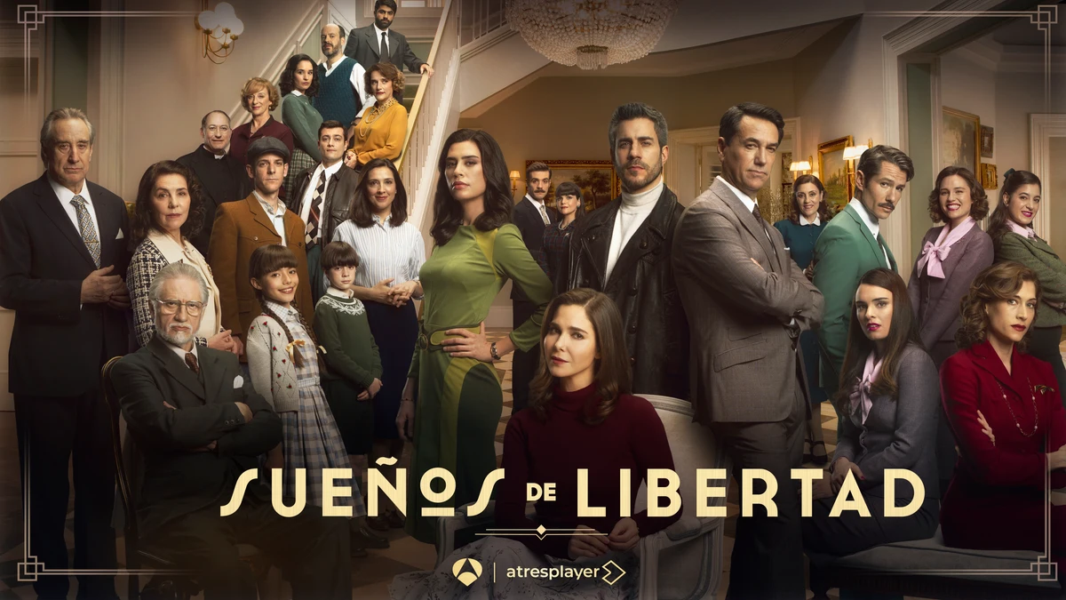 ‘Sueños de libertad’, la gran excepción de Antena 3 en la contienda de las ficciones de la televisión en abierto