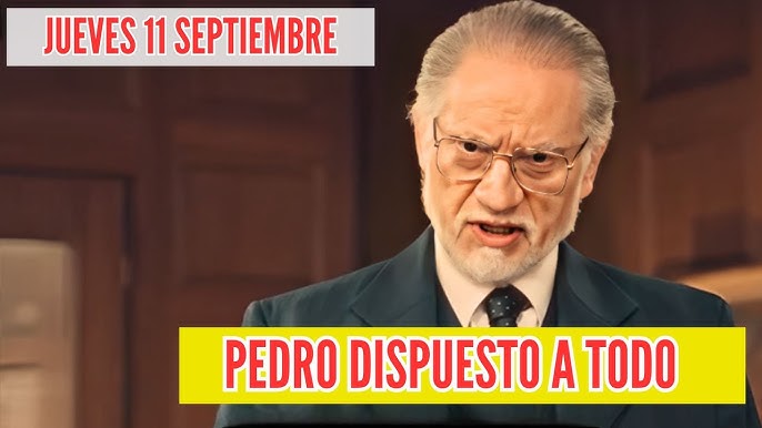 Sueños de libertad Capítulo completo jueves 11 de septiembre. Pedro dispuesto a todo contra Damián.