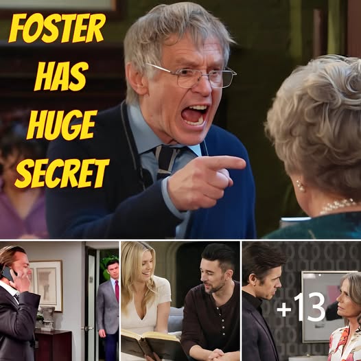 OMG! Foster is not a simple man, he is hiding a big secret Days of our lives spoilers