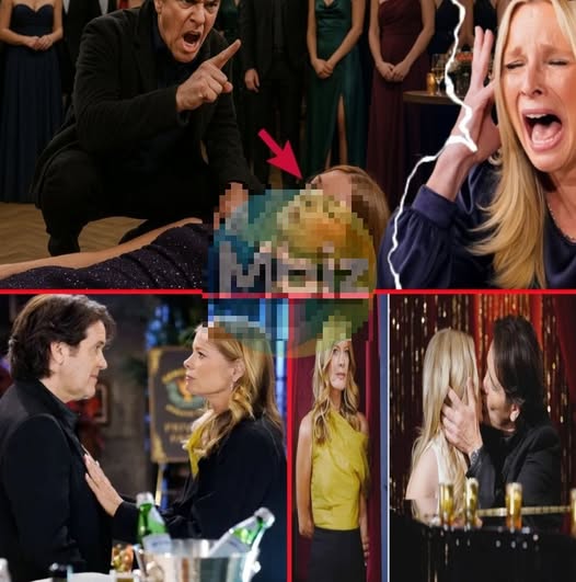 💥SHOCK AT THE SHOWER! Danny Romalotti KNOCKS OUT Phyllis Summers in Explosive Bachelorette Brawl — Christine Flees Scene as Chaos Erupts! 😱💔 – Daily News