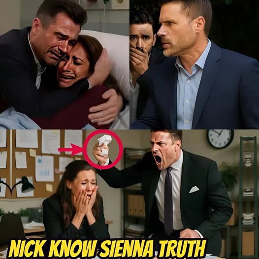 DON’T MISS IT !! Nick discovers the “TERRIBLE” secret that Sienna is hiding The Young And The Restless Spoilers