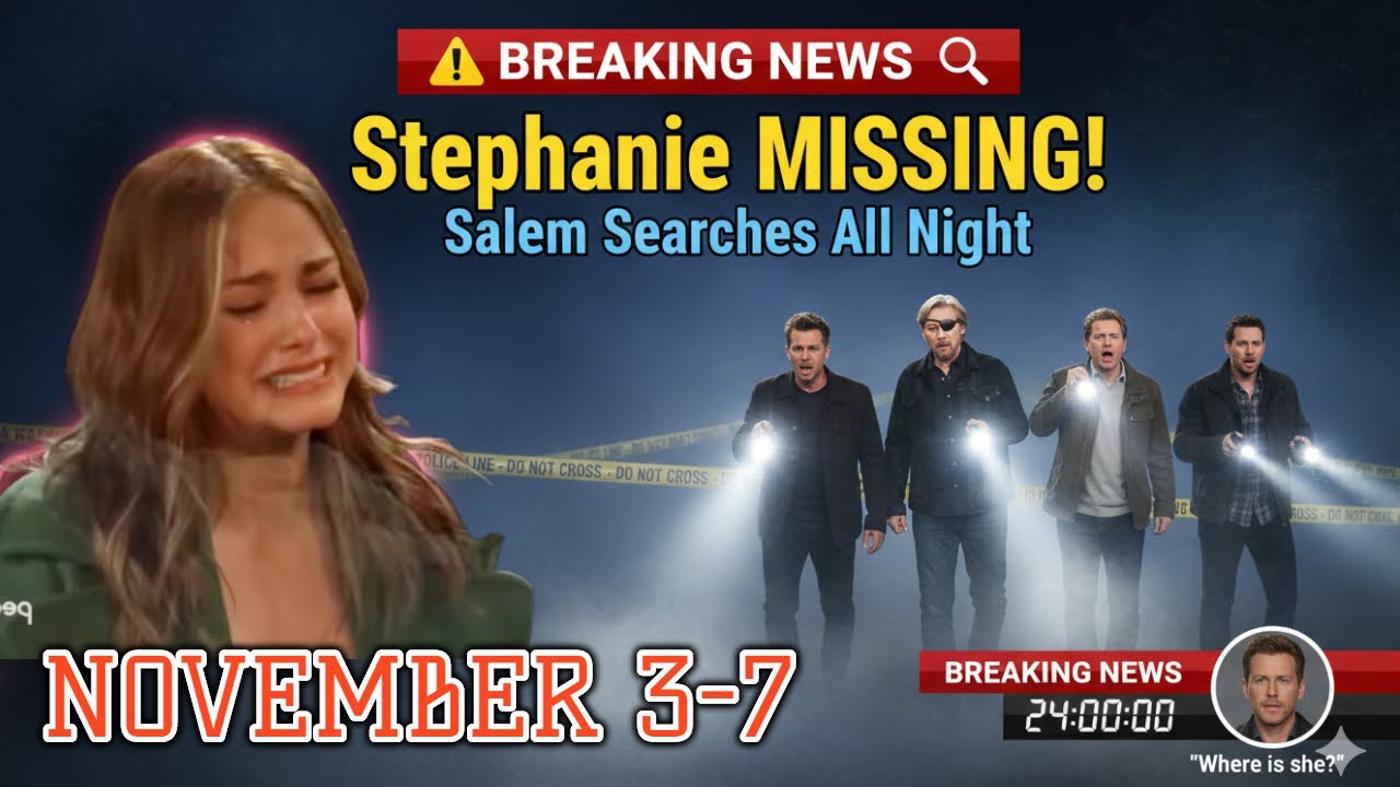 🚨 MYSTERY UNFOLDS IN SALEM! 🚨 Next week, the unthinkable will strike as Stephanie vanishes without a trace, leaving the town in a dizzying frenzy of fear and confusion. Frantic searches ignite, with every corner of Salem being scoured for a glimpse of the missing local icon! What dark secrets lie behind her disappearance? Who holds the key to this puzzling enigma? The clock is ticking, and tensions are rising! Will you join the quest to uncover the truth? Stay tuned for the shocking revelations that await! 🔍✨ #FindStephanie