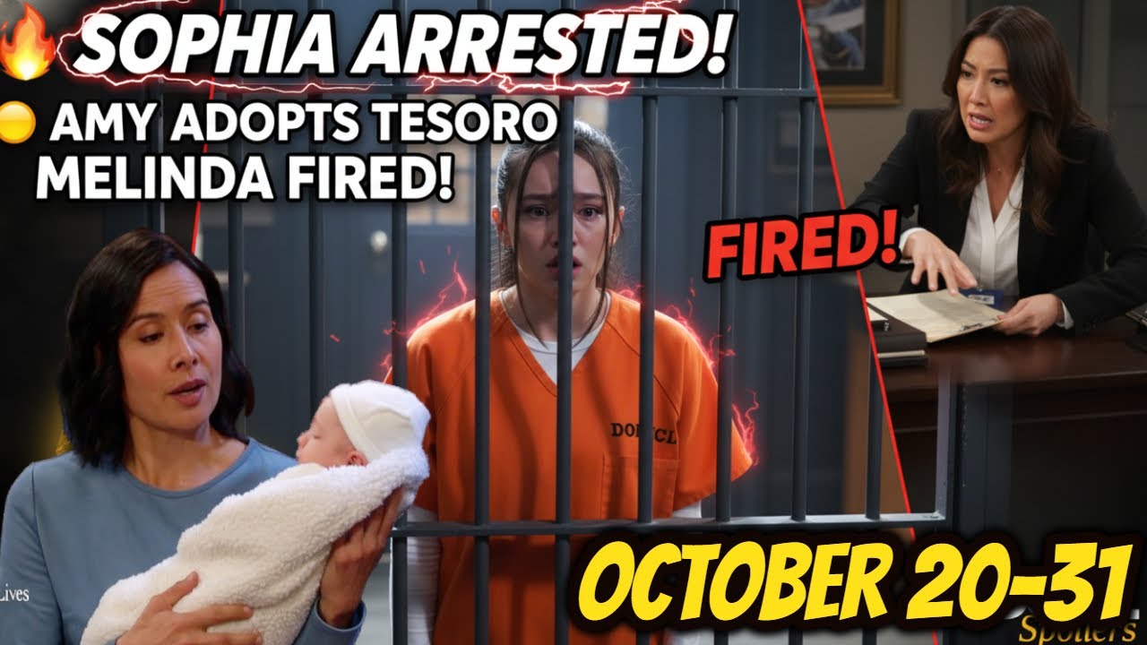 DOOL SHOCKING TWIST! Sophia Is Arrested – Grandma Amy Adopts Tesoro, Melinda Gets Fired!