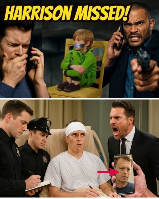 “DO NOT CLICK ON THE VIDEO” if you want to know the identity of Harrison’s kidnapper CBS Y&R Spoiler