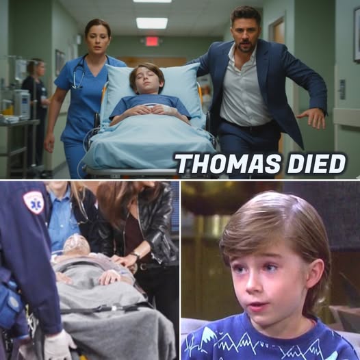 HEARTBREAKING! Thomas was struck by a car and passed away, leaving a huge shock for Chad. Spoilers for Days of Our Lives.