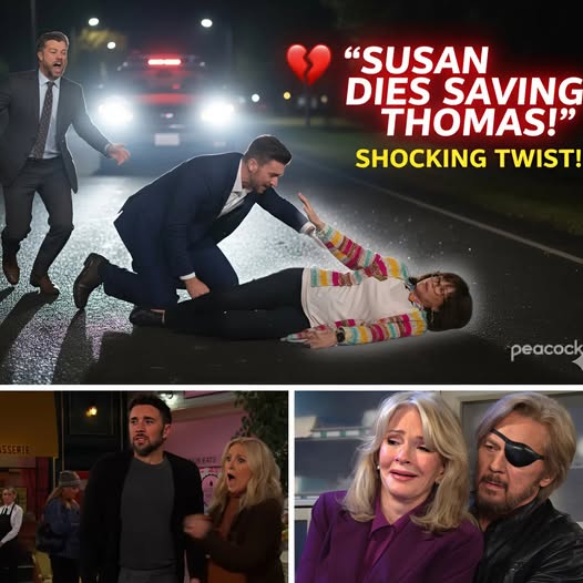 HOT NEWS!! Days of Our Lives SHOCKING TRAGEDY: Susan Dies Saving Thomas — A Hero’s Final Sacrifice! 11/2025