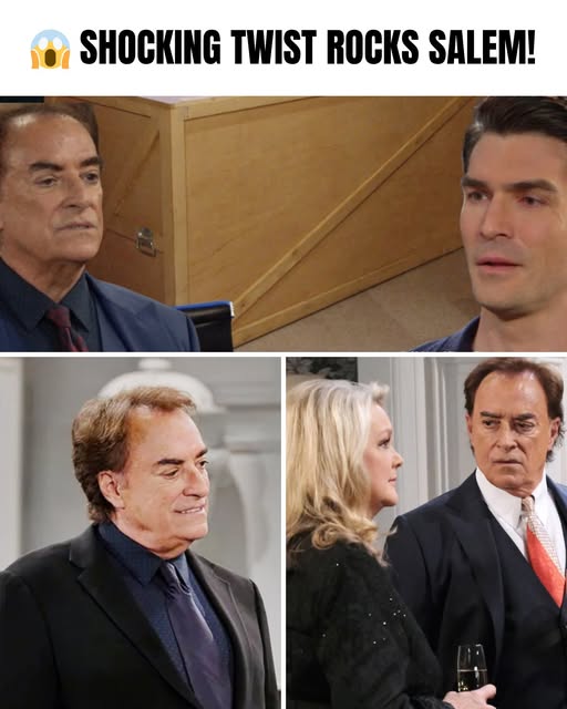 OMG, what a wild twist! Tony turns into Andre, and Dimitri steps into the role of the new Stefano. Spoilers for Days of Our Lives!