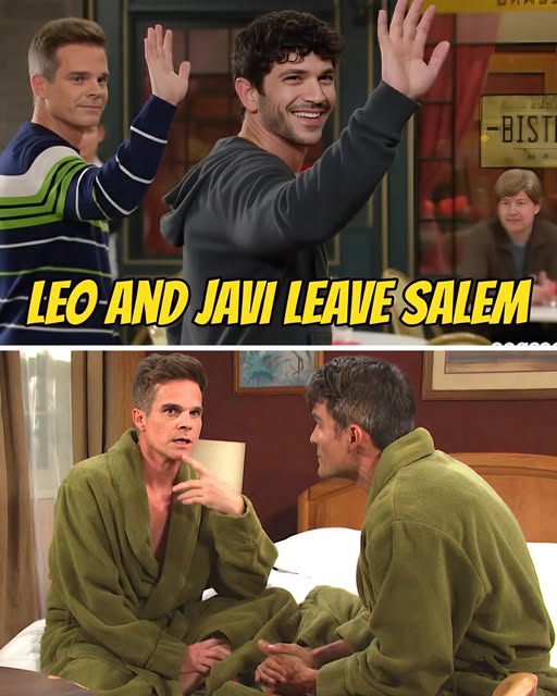 HOT NEWS!! Leo and Javi leave Salem to find the truth about Dimitri Days of our lives spoilers