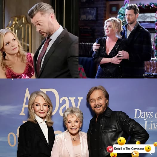 Oh no, EJ is stunned to discover that Sami’s new husband is actually his enemy. Spoilers for Days of Our Lives.