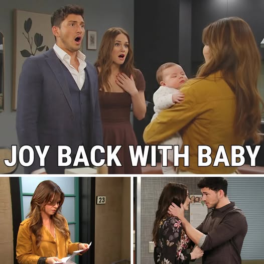 Alex and Stephanie are shocked, Joy brings a baby bombshell back to Salem Days of our lives spoilers