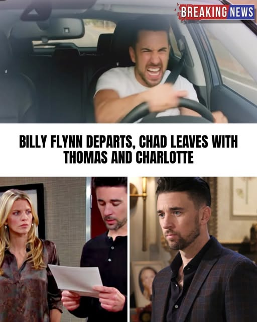 BREAKING NEWS! Billy Flynn ends, Chad leaves with Thomas and Charlotte Days of our lives spoilers