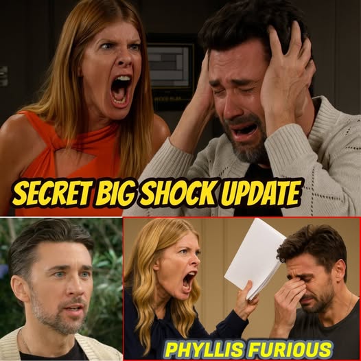 🔥Phyllis Loses Control Searching for the Truth… and the 3 Words She Finally Spits Out Leave Cane in TEARS on the Floor…💔🔥 👉 For loyal viewers ages 50–64, this is vintage Y&R chaos at its finest. Phyllis Summers is spiraling — digging, clawing, demanding answers — until she uncovers a truth so brutal it pushes her over the edge 😳. And when she finally confronts Cane, the three words she unleashes cut deeper than betrayal itself… leaving him shaken, shattered, and questioning everything he thought he knew. Scroll to the comments 💬 to see why longtime fans say this moment could permanently rewrite the Cane–Phyllis dynamic in Genoa City…