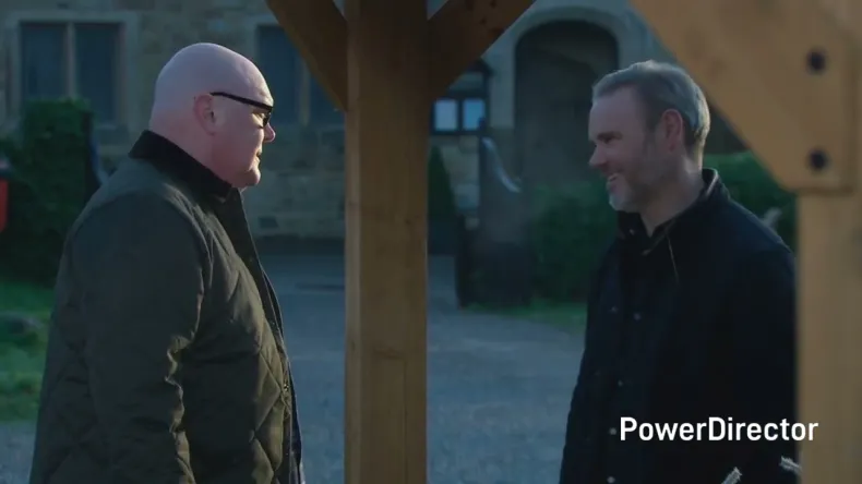 Emmerdale SURPRISE: When Bear murders Ray in front of Paddy, a nervous Paddy and Dylan must decide who will take the blame for Bear’s actions. Whose turn is it to surrender?