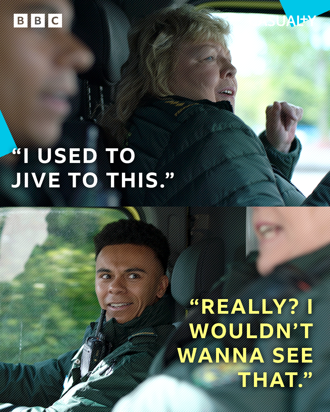 Teddy Murray proves he’s a first responder at heart as school roof collapse pushes Casualty into disaster mode