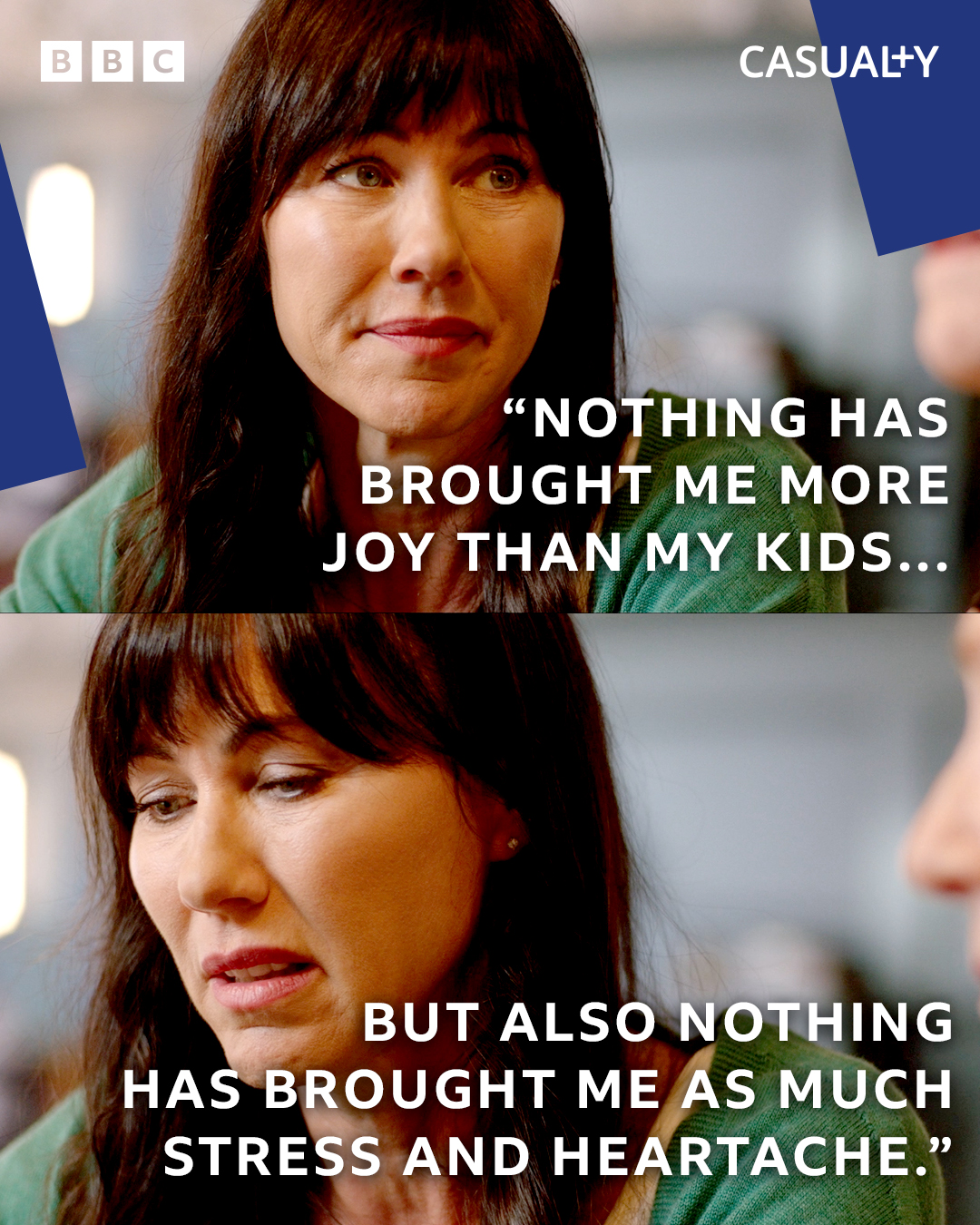 Faith Cadogan faces a painful crossroads as Casualty hints at life without Iain Dean