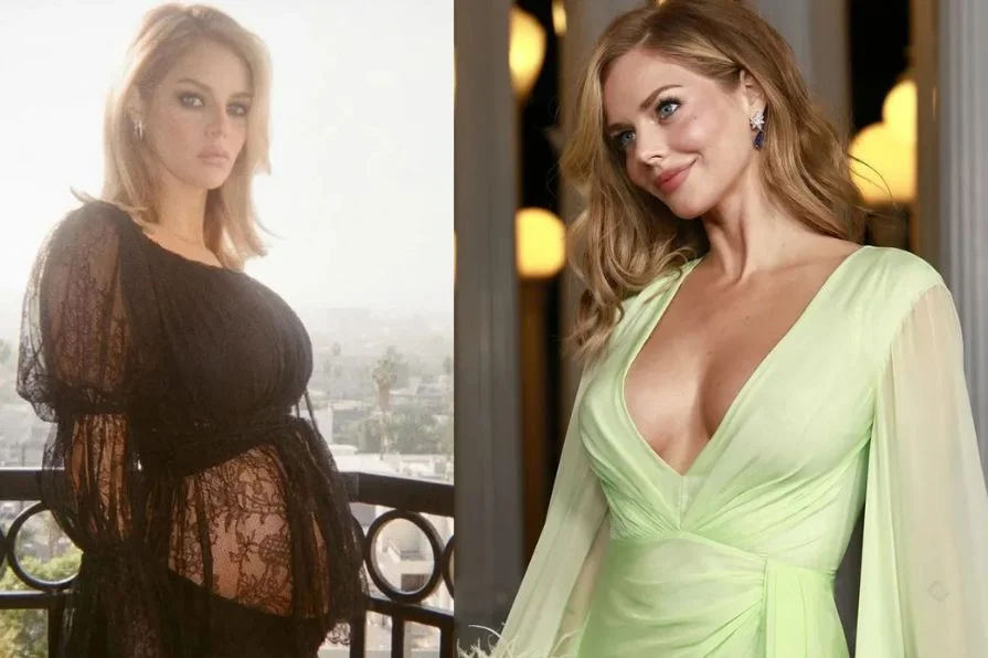 The Home and Away actress, 33, announced the news in a gallery Samara Weaving announces pregnancy in surprise Instagram post