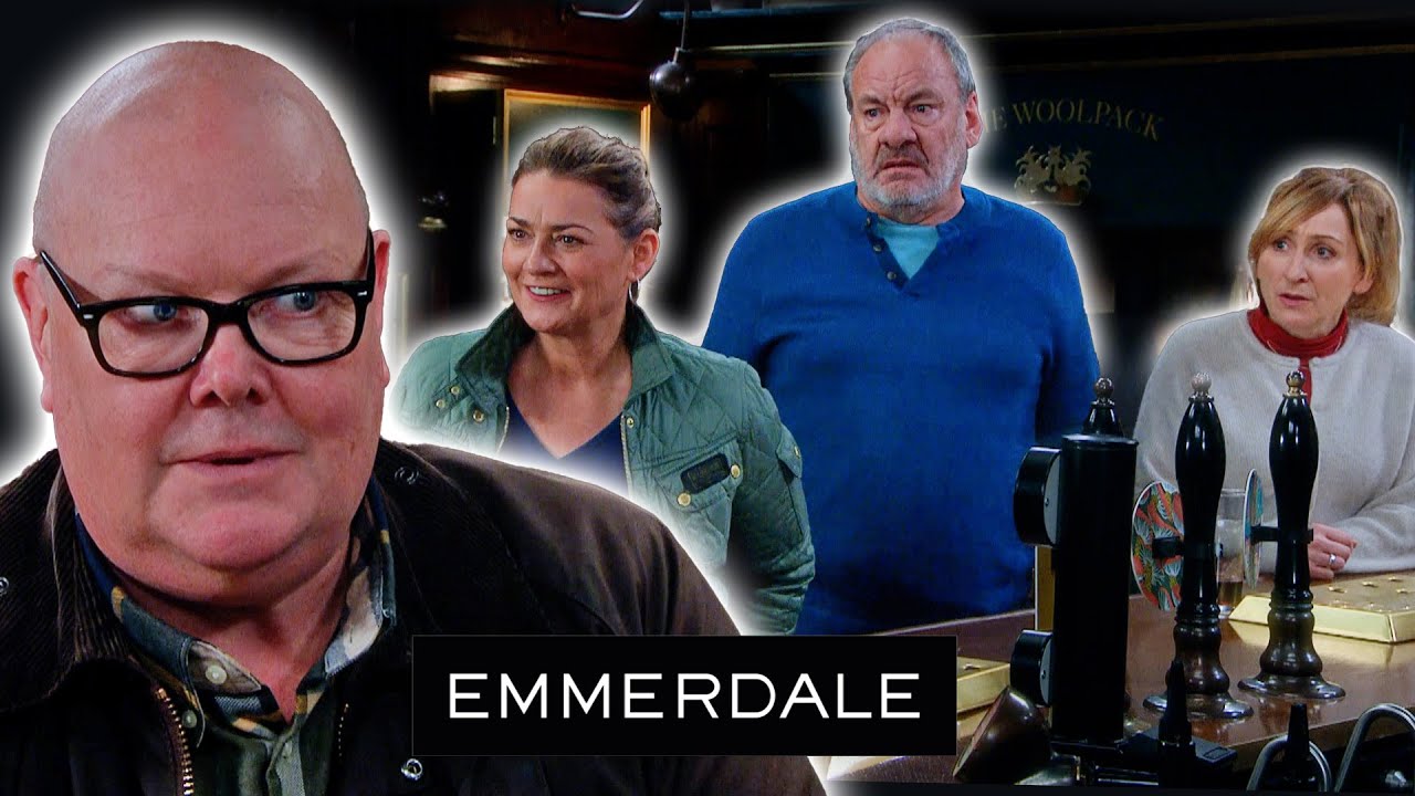 Paddy Struggles With The News About Bear | Emmerdale