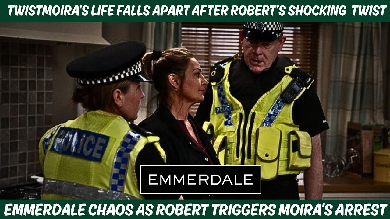 HOTTEST NEWS TODAY!!! Robert’s Dark Secret EXPOSED as Moira Is Taken Away by Police | Emmerdale