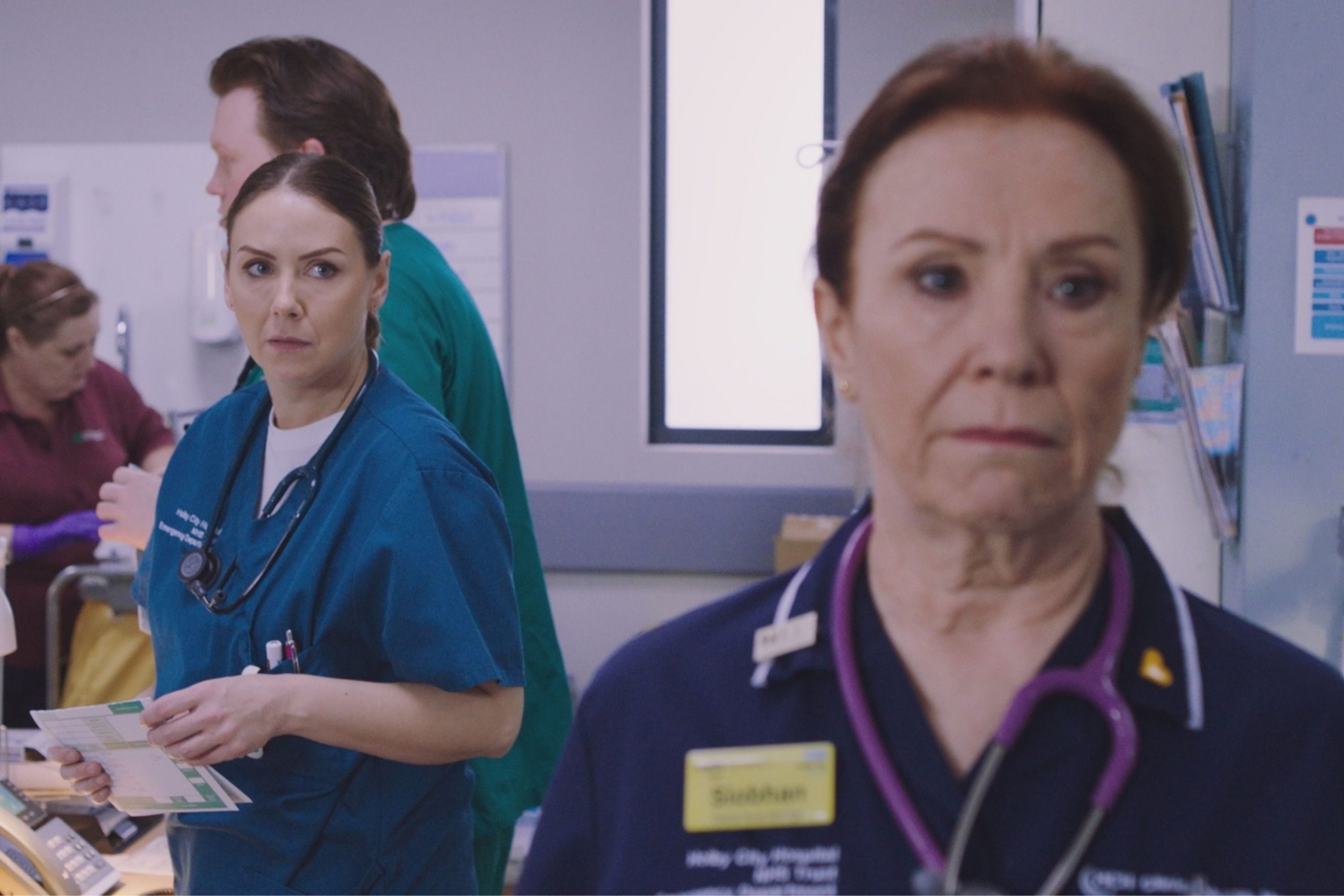 Melanie Hill opens up about Siobhan McKenzie’s powerful Casualty storyline as the drama nears a milestone year