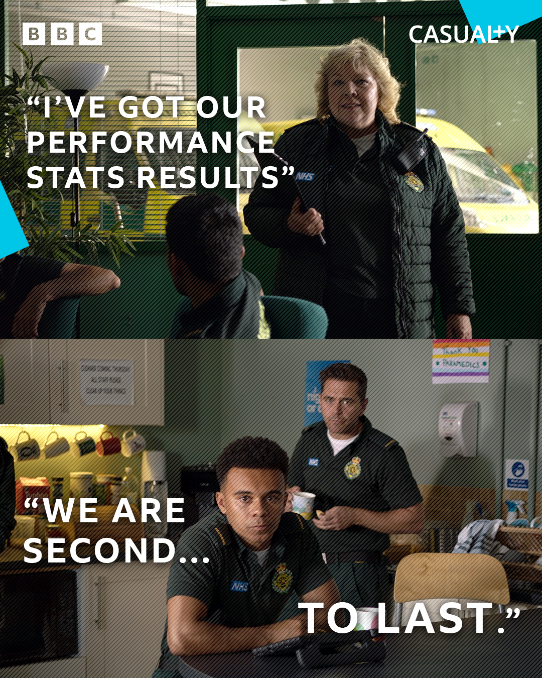 Jan Jennings Takes Action as Prank Calls Push Holby’s Paramedics to the Brink