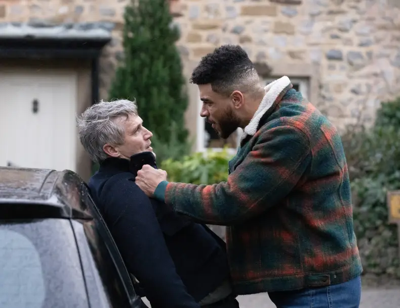 Emmerdale Spoilers: In order to remain successful in the major leagues, Caleb must maintain a positive reputation, but Ryan poses a threat that could tarnish it. Should Ryan expose the truth at a crucial moment, will Caleb be able to dispel the gossip or succumb to the danger?