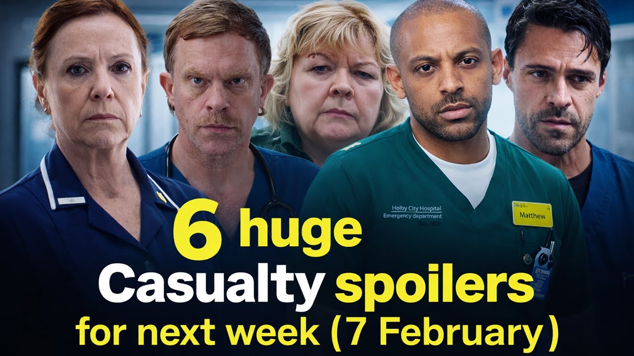 6 huge Casualty spoilers for next week (7 February) – Chaos in the ED: Pathogens, Secret Lineages, and Life-Altering Choices in Holby